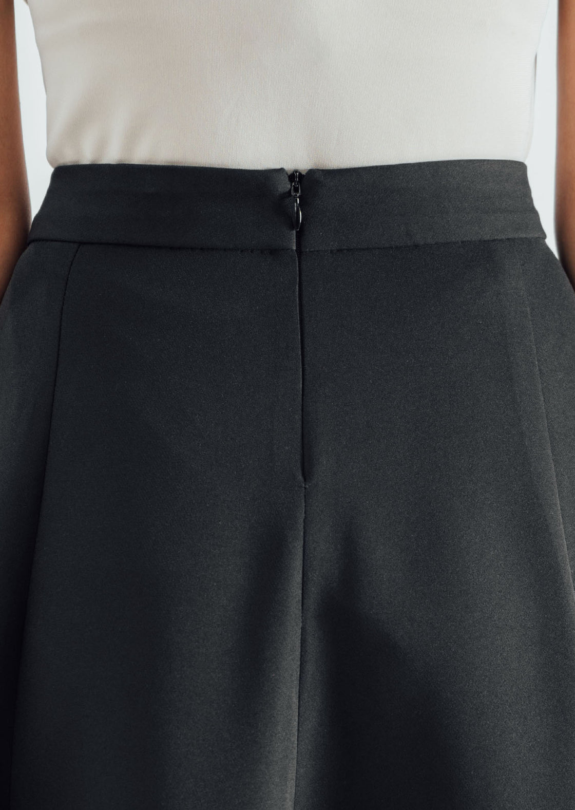 Classic A-Line Skirt - Black