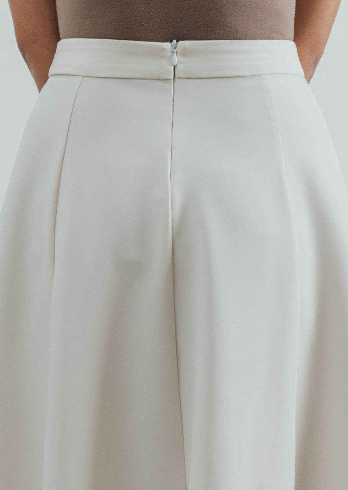 Classic A-Line Skirt - Off-White