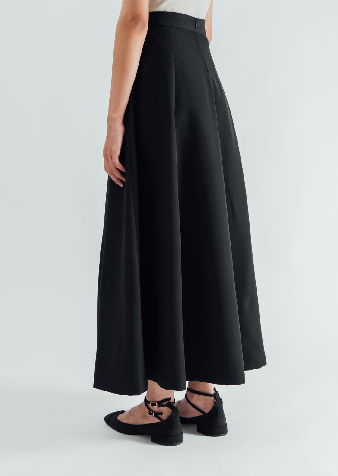 Classic A-Line Skirt - Black