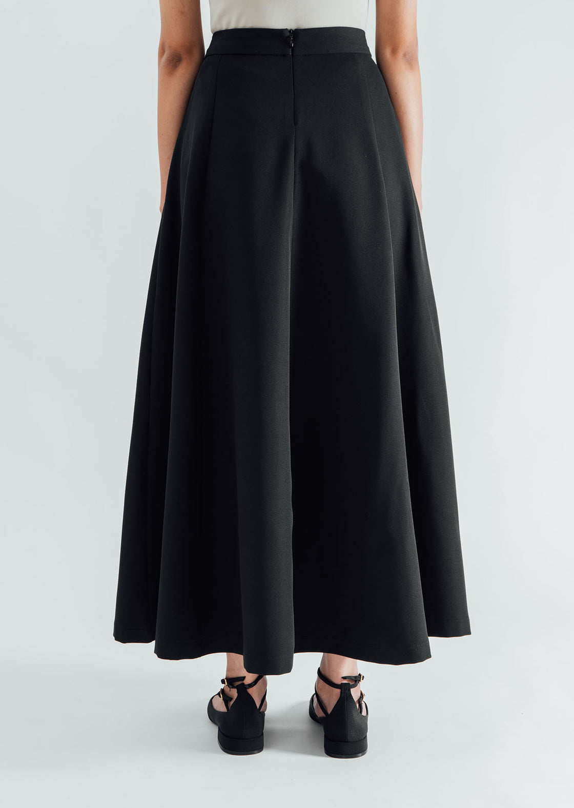 Classic A-Line Skirt - Black