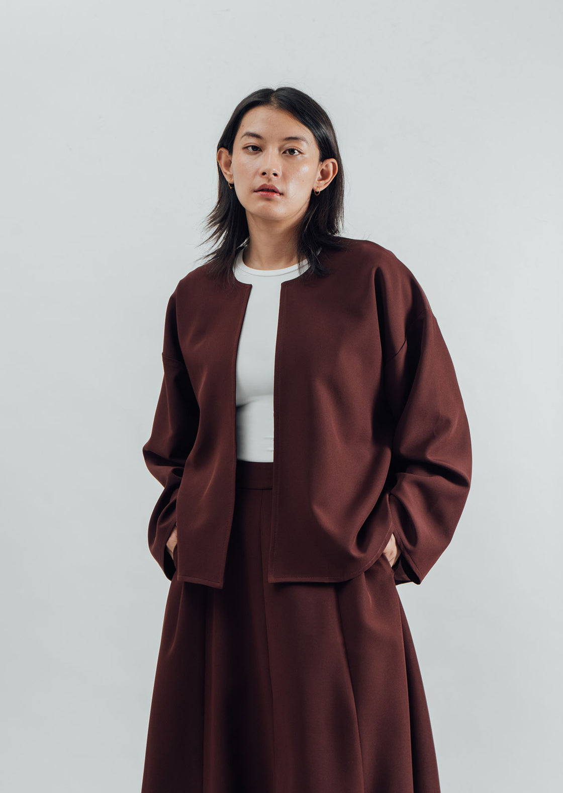 Minimalist Jacket - Brown